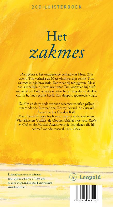 Achterkant van Het zakmes