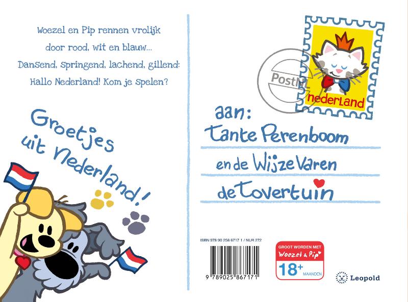 Achterkant van Hallo Nederland!