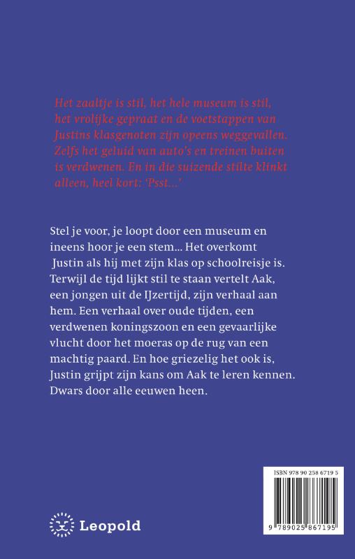 Achterkant van De vloek van het zwarte water