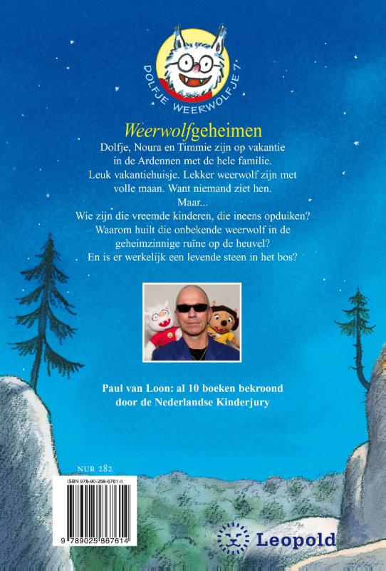 Achterkant van Weerwolfgeheimen