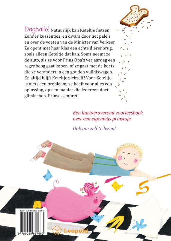 Achterkant van Prinsessenpret