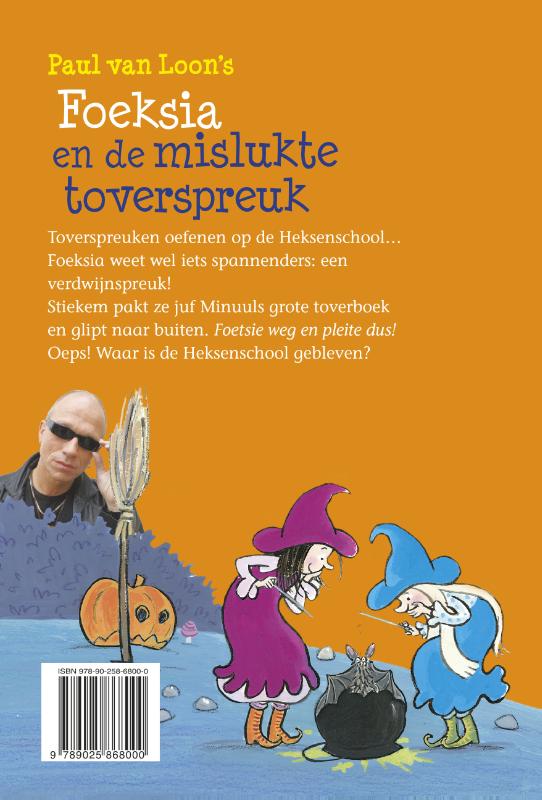 Achterkant van Foeksia en de mislukte toverspreuk