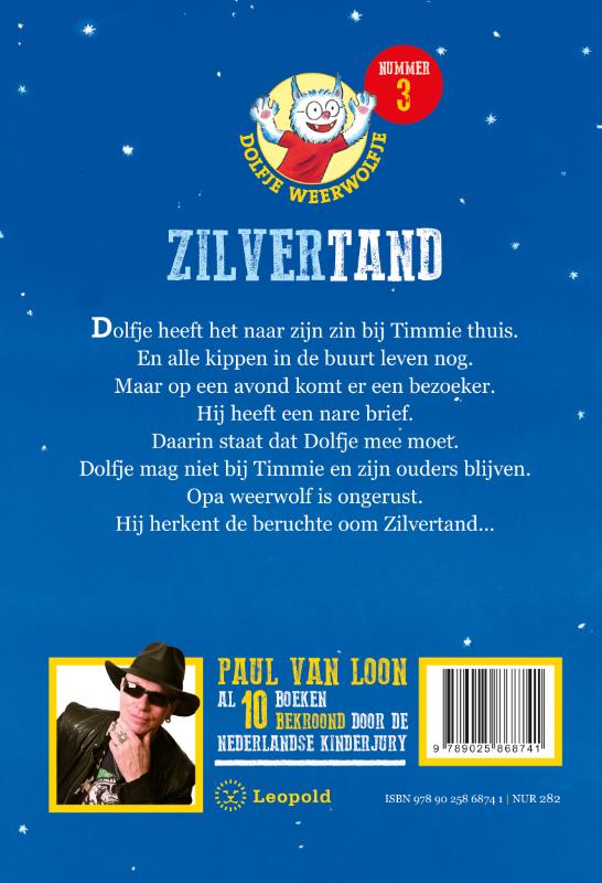 Achterkant van Zilvertand