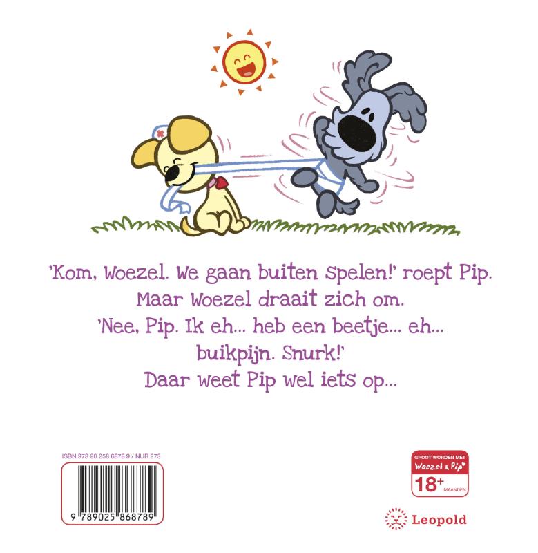 Achterkant van Dokter Pip