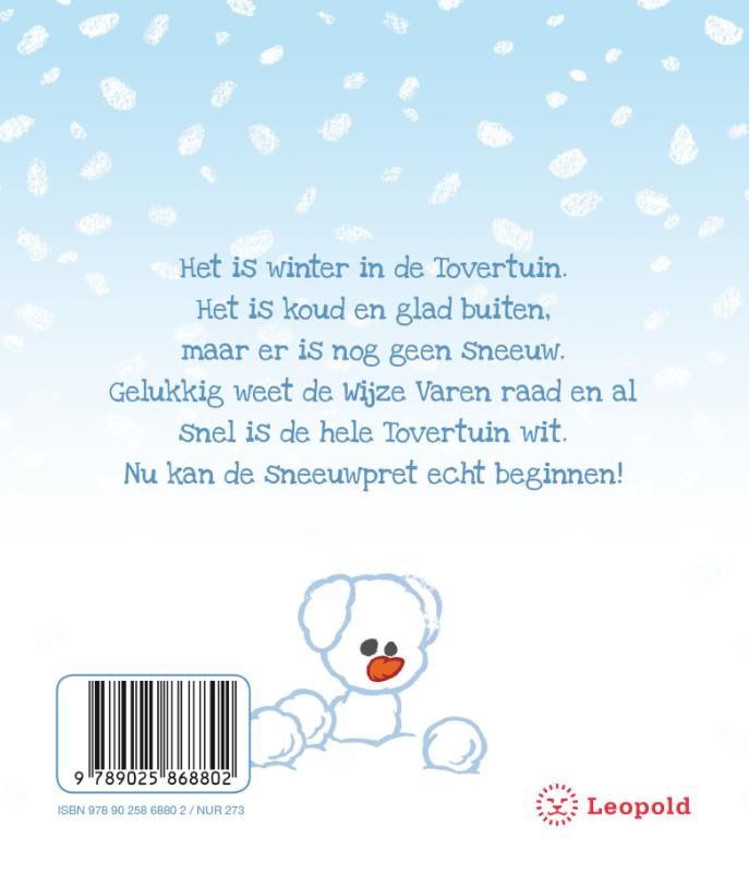 Achterkant van Sneeuwpret