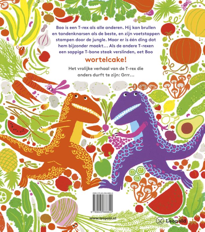 Achterkant van Grrroentosaurus