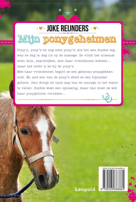 Achterkant van Mijn ponygeheimen