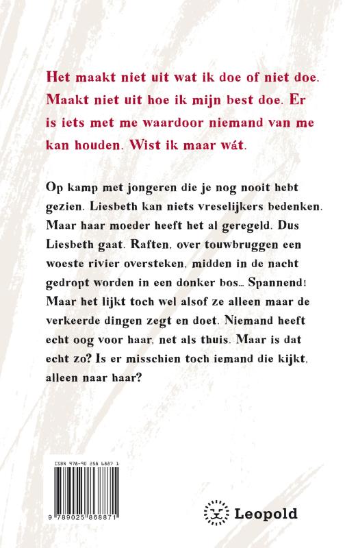 Achterkant van Survival