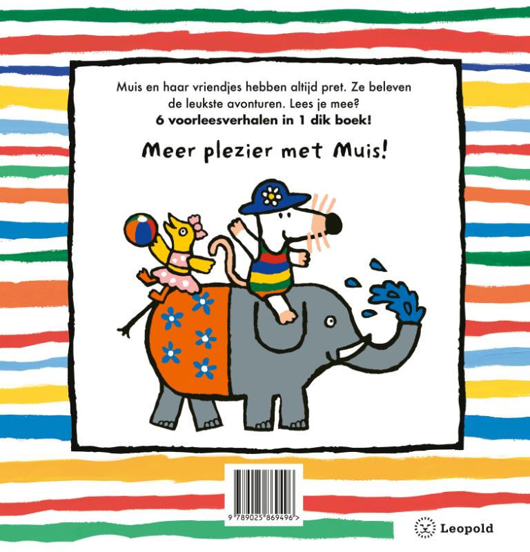 Achterkant van Het mooiste voorleesboek van Muis