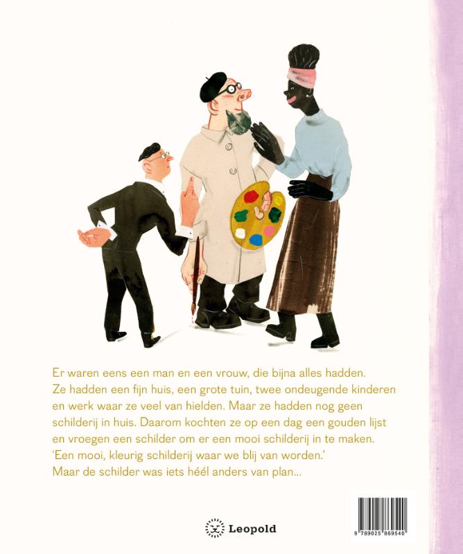 Achterkant van De gouden lijst