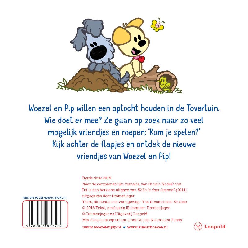 Achterkant van Kom je spelen?