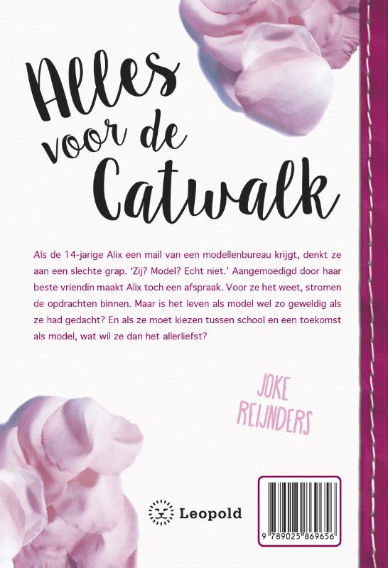 Achterkant van Alles voor de catwalk
