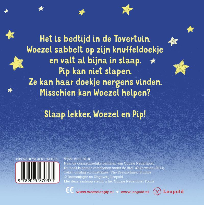 Achterkant van Slaap lekker