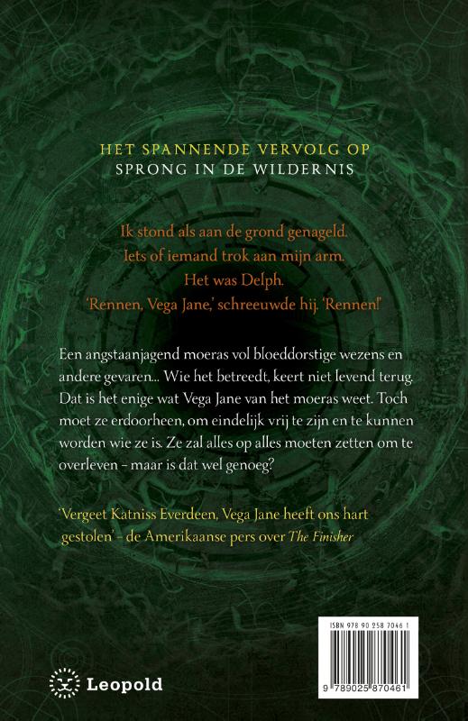 Achterkant van Rennen voor je leven