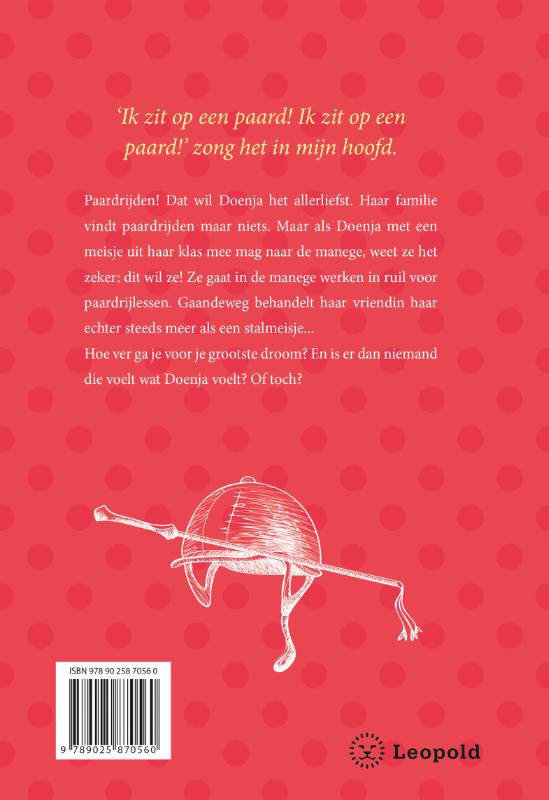 Achterkant van Een echte ponyvriendin