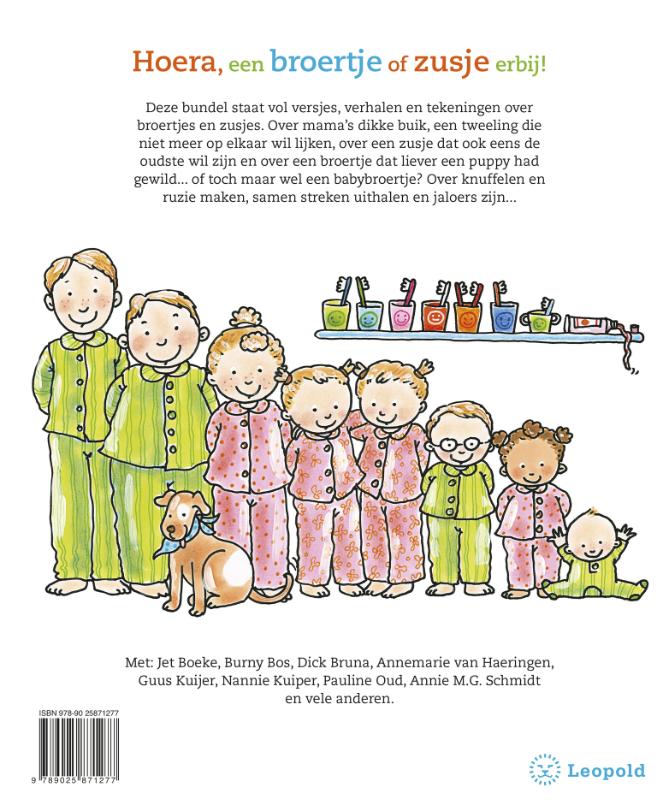 Achterkant van Het grote voorleesboek voor broertjes en zusjes