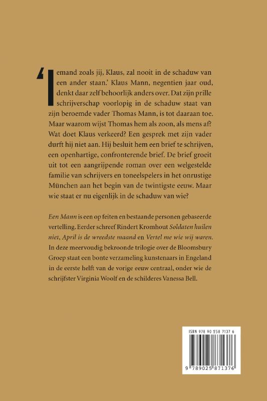 Achterkant van Een Mann