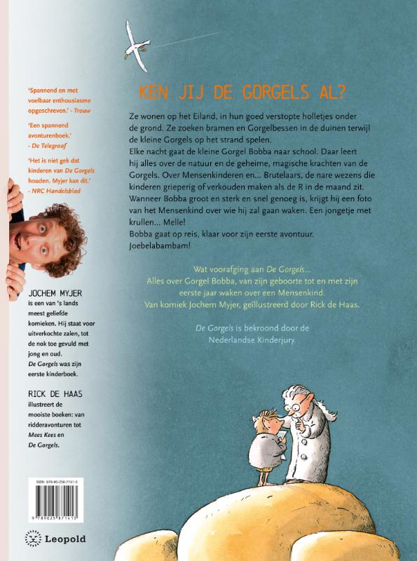 Achterkant van De wereld van de Gorgels
