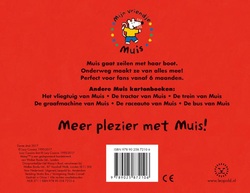 Achterkant van De boot van Muis