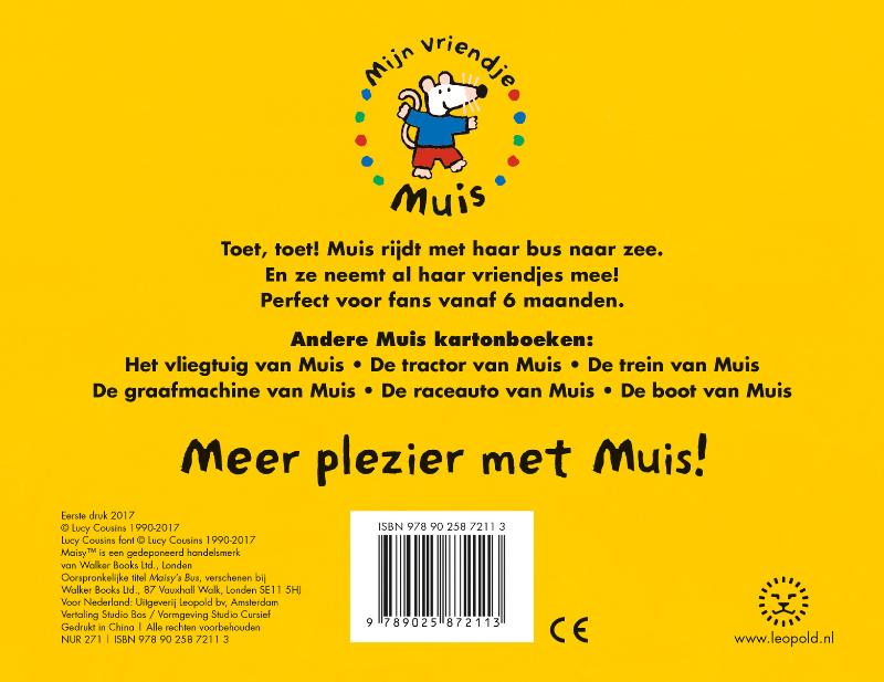 Achterkant van De bus van Muis