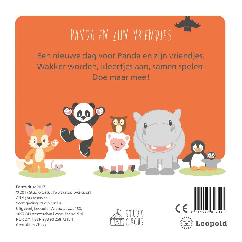Achterkant van Wat een superdag, Panda!
