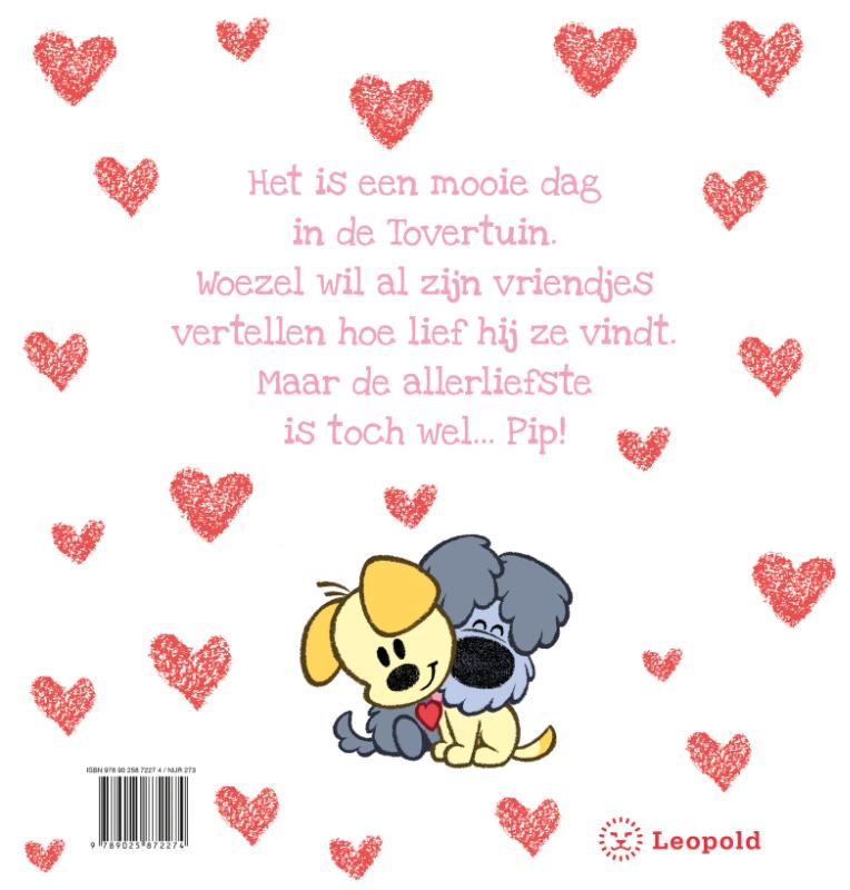 Achterkant van Ik vind jou zo lief