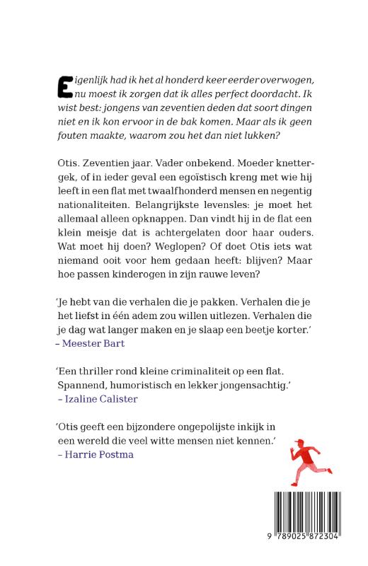Achterkant van Otis