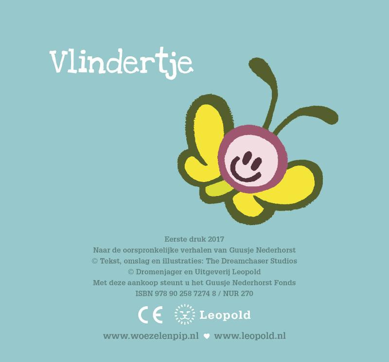 Achterkant van Vriendjes!; Vlindertje