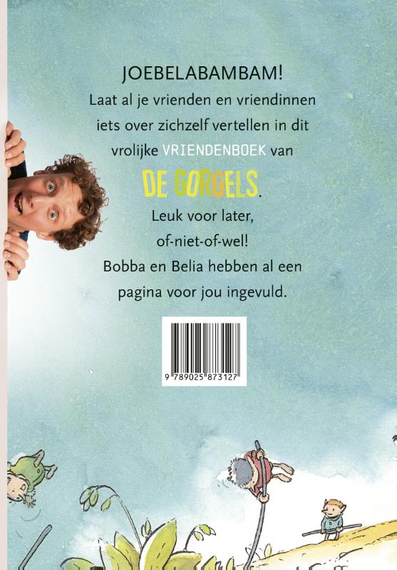 Achterkant van Gorgels Vriendenboek