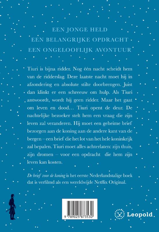Achterkant van De brief voor de koning