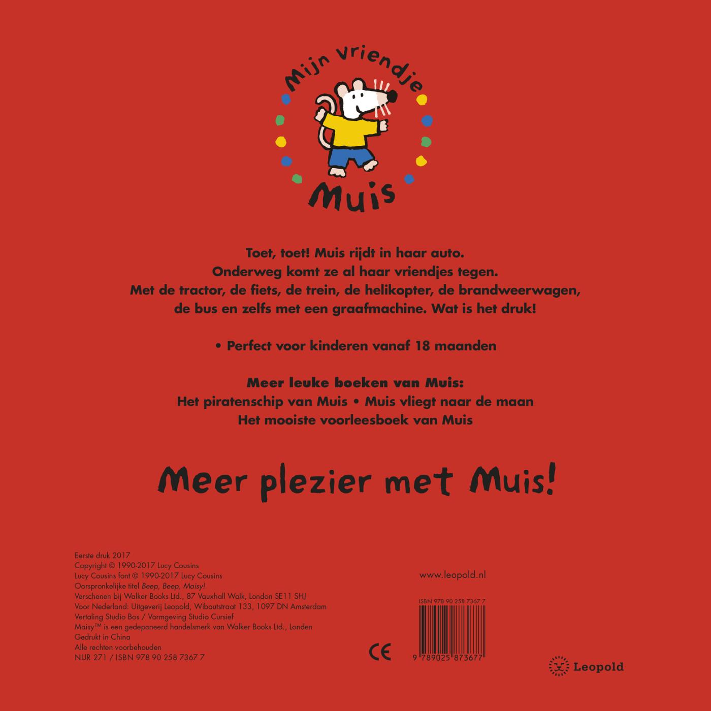 Achterkant van Toet, toet, Muis!