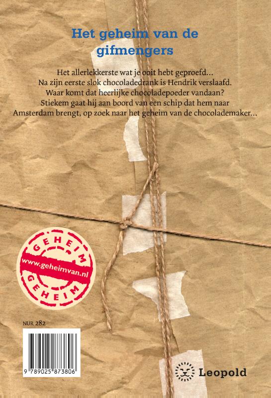 Achterkant van Het geheim van de gifmengers