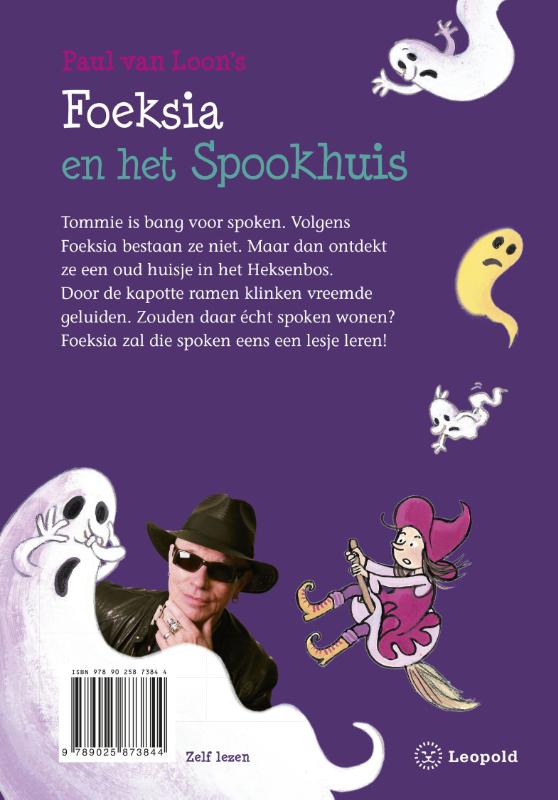 Achterkant van Foeksia en het spookhuis