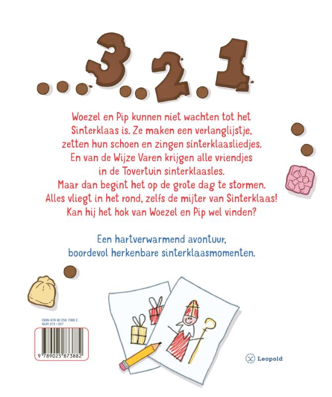 Achterkant van Aftellen tot Sinterklaas