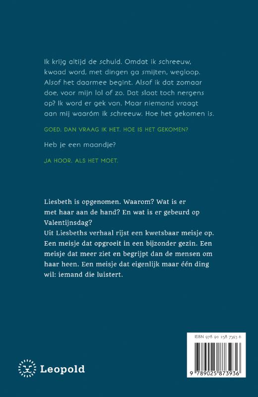 Achterkant van Niemands meisje