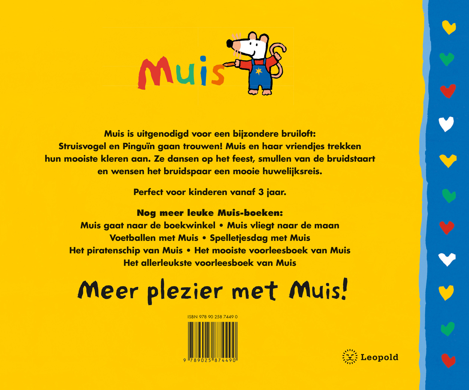 Achterkant van Muis gaat naar een bruiloft