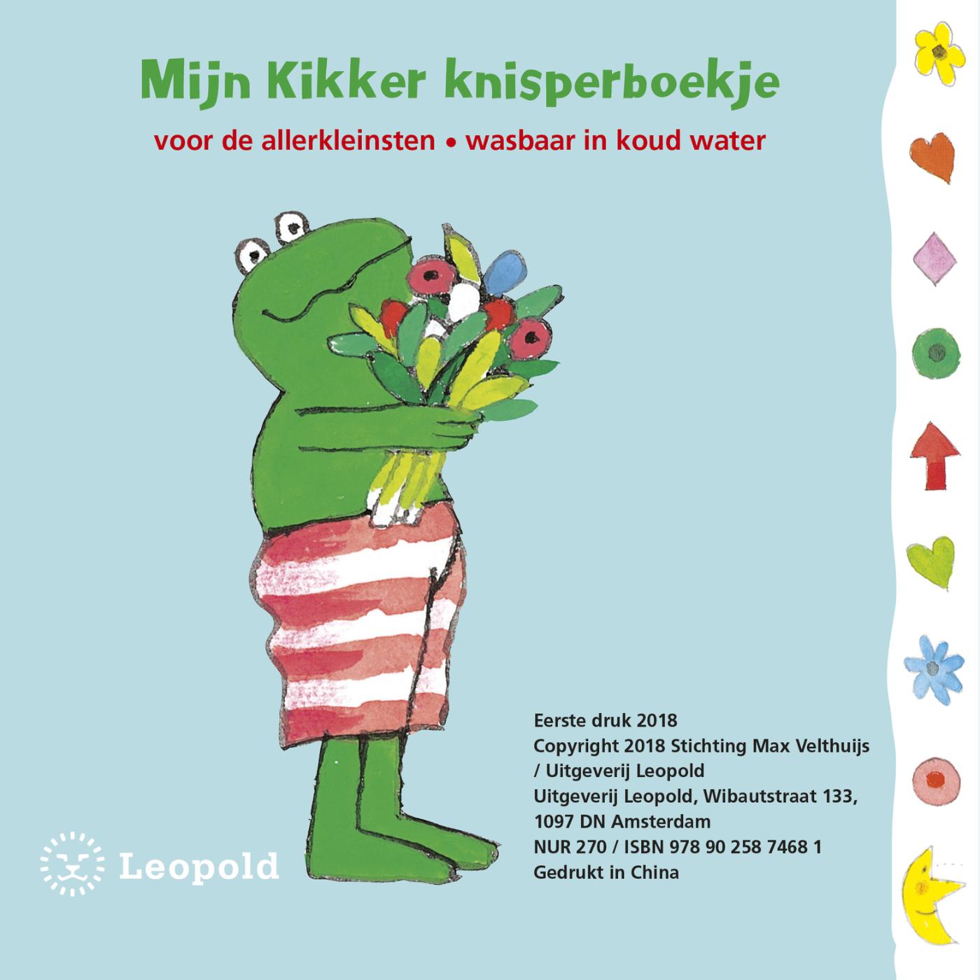 Achterkant van Kikker is mijn vriendje