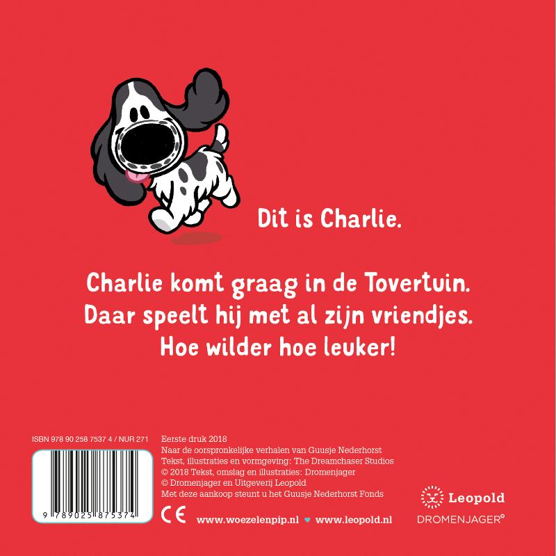 Achterkant van Charlie
