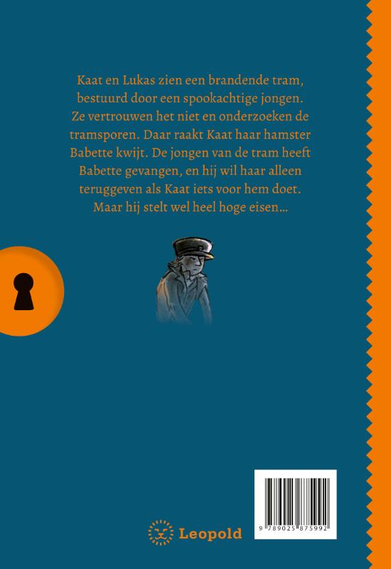 Achterkant van Het geheim van de spooktram