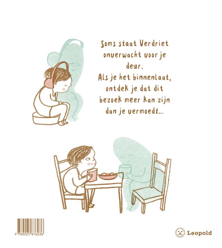 Achterkant van Als Verdriet op bezoek komt