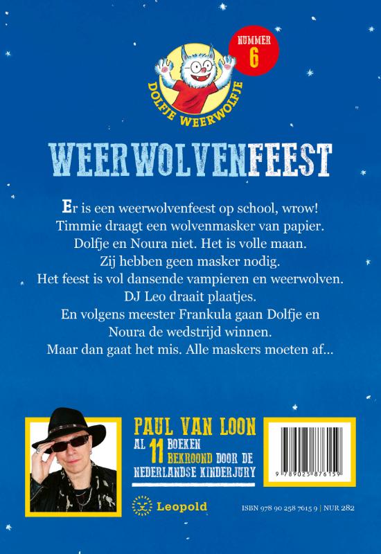 Achterkant van Weerwolvenfeest