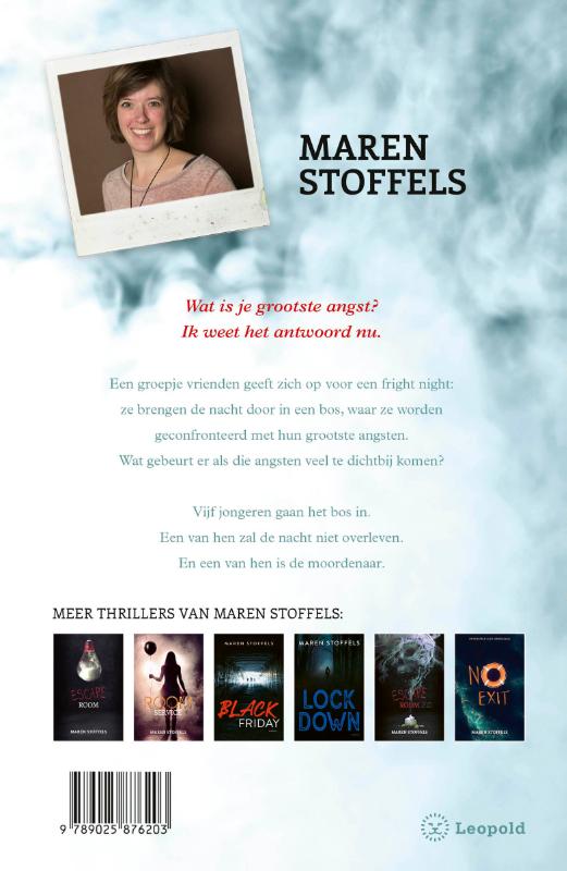 Achterkant van Fright Night