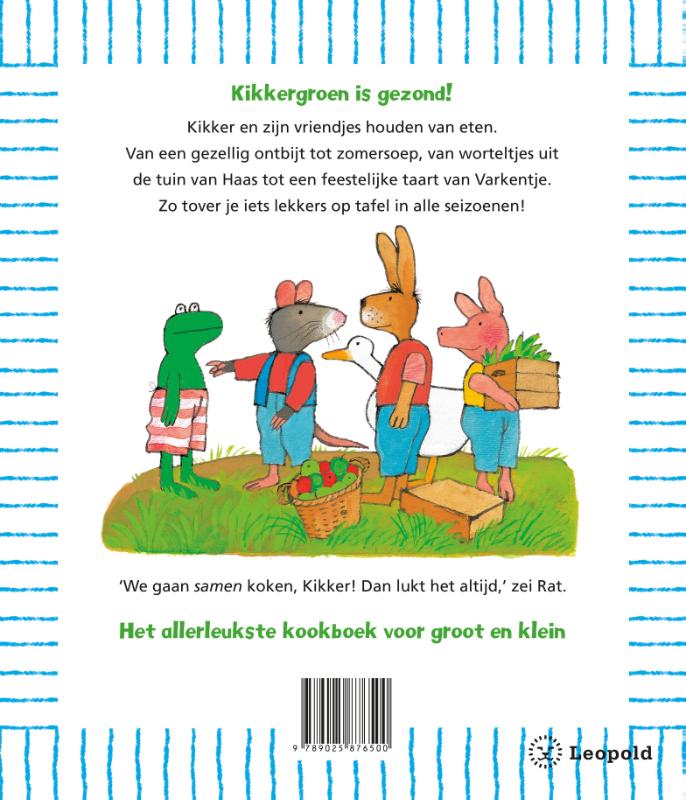Achterkant van Koken met Kikker