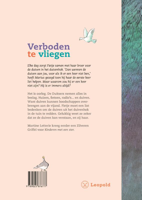 Achterkant van Verboden te vliegen