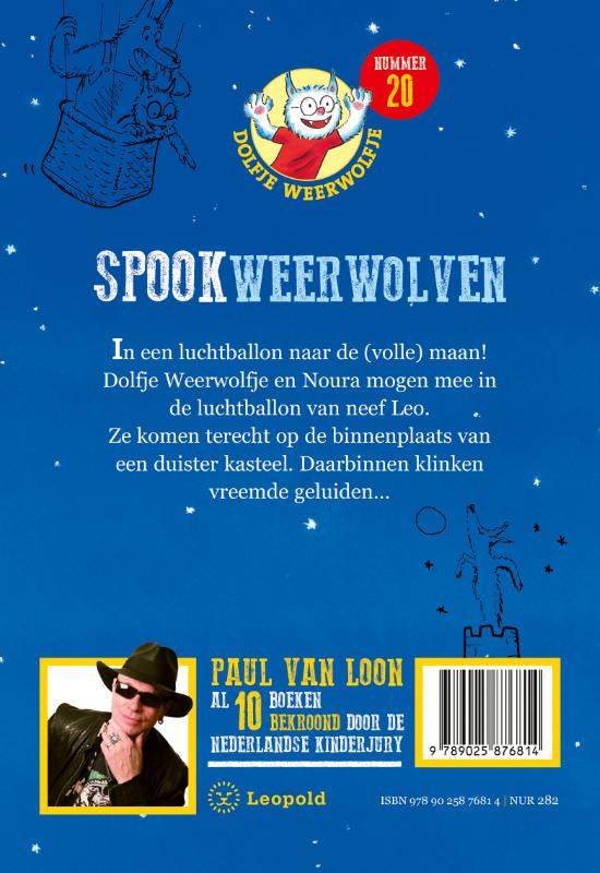 Achterkant van Spookweerwolven