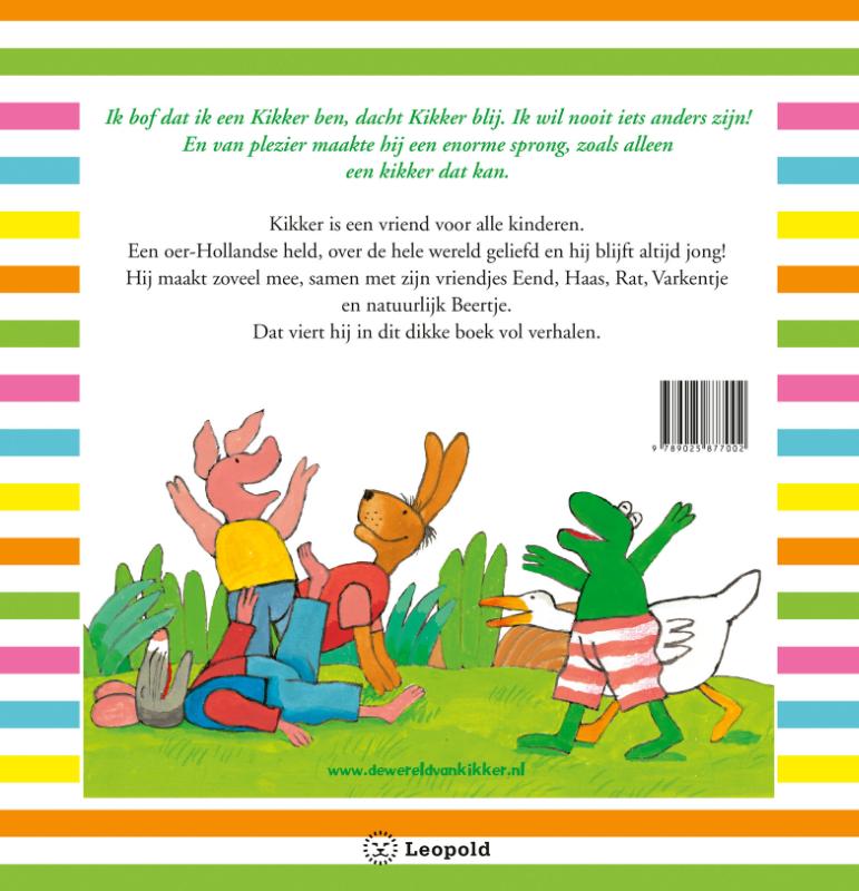 Achterkant van Mijn mooiste voorleesboek van Kikker