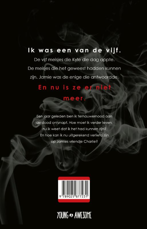 Achterkant van Zij ging dood en ik bleef leven
