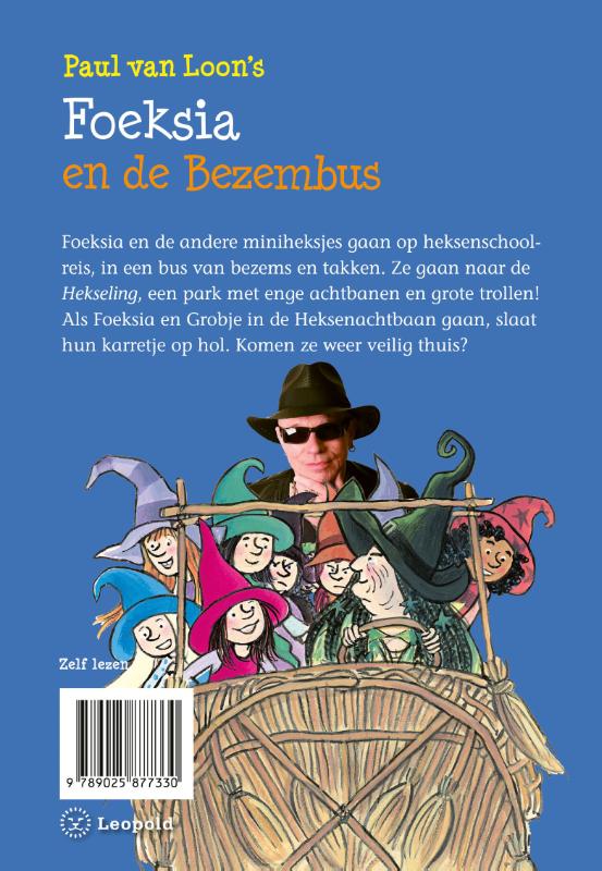 Achterkant van Foeksia en de bezembus