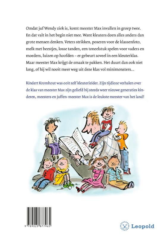 Achterkant van Meester Max en de minimonsters