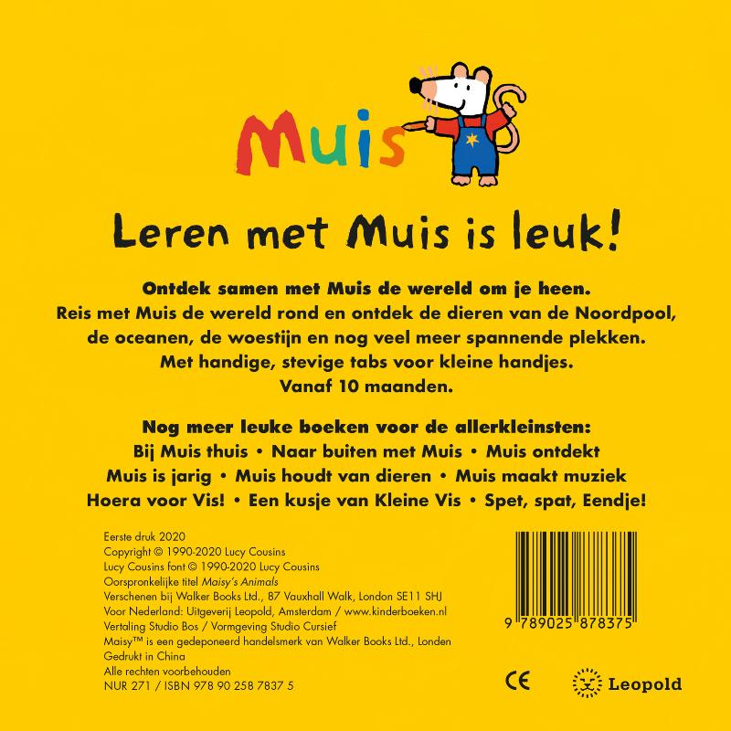 Achterkant van De dieren van Muis